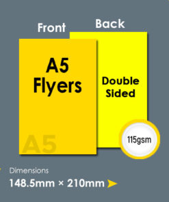 A5 Flyers Printing in Sydenham 115GSM