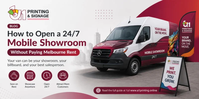How to Open a 24/7 Mobile Showroom Without Paying Melbourne Rent